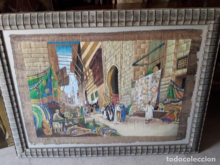 Arte: Papiro pintado Egipcio - Foto 1