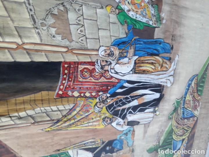 Arte: Papiro pintado Egipcio - Foto 3