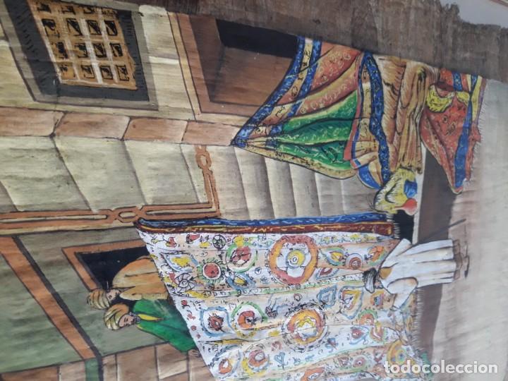 Arte: Papiro pintado Egipcio - Foto 4