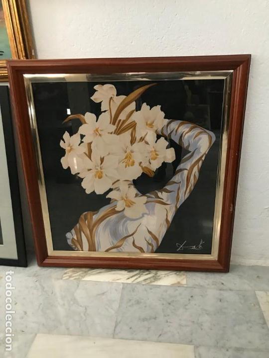 Arte: pa&ntilde;uelo de dali lujosamente enmarcado