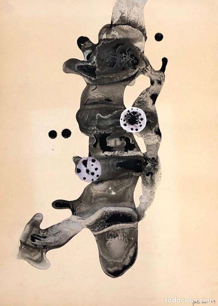 Kunst: JORDI MIR - T&Eacute;CNICA MIXTA SOBRE PAPEL -