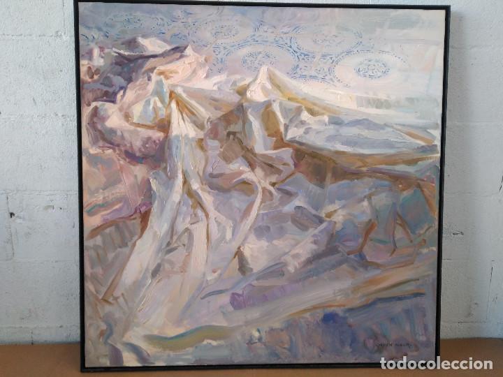Arte: Carmen Roger. &Oacute;leo sobre lienzo - Foto 1