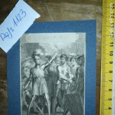 Arte: GRABADO ORIGINAL - 1820 ARPXO. HENRY V , RATHER PROCLAIM IT WESTMORLAND . Lote 168808192