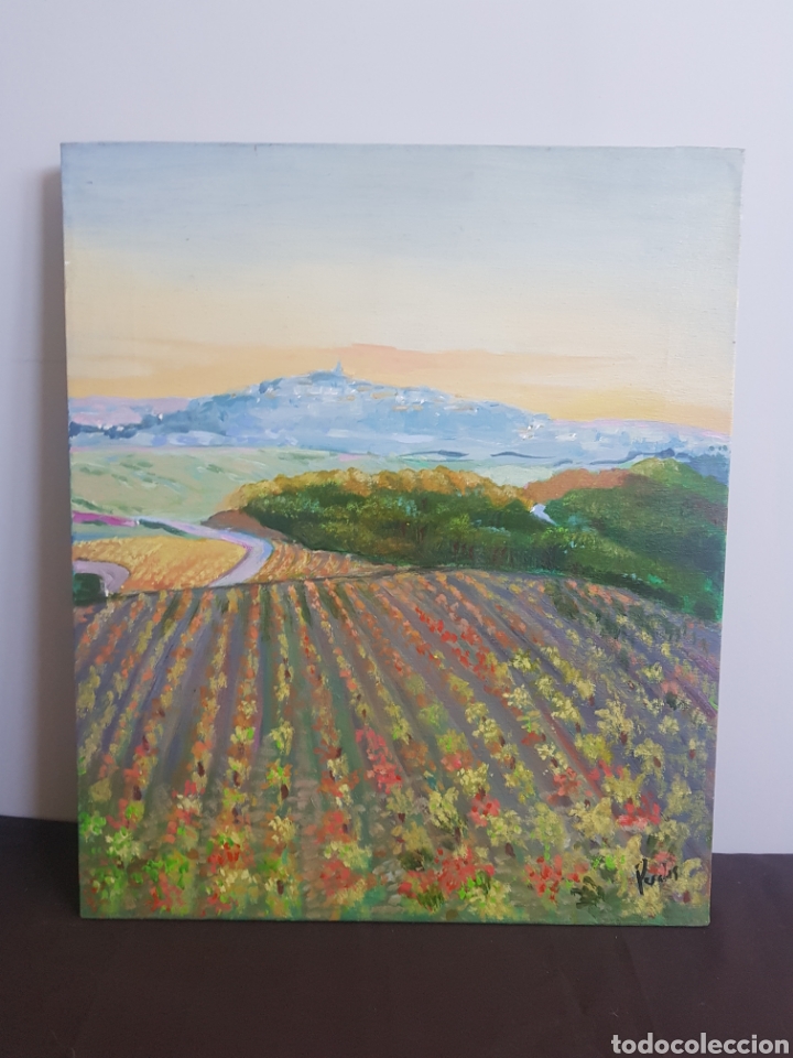 Arte: PAISAJE RIOJA ALAVESA OLEO