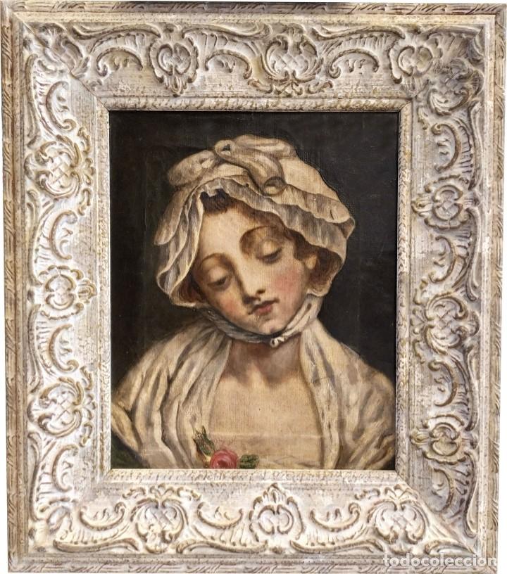 Arte: AN&Oacute;NIMO. RETRATO DE UNA JOVEN II - Foto 2