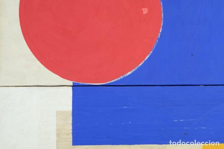 Arte: &Oacute;leo sobre lienzo Composici&oacute;n siglo XX - Foto 4