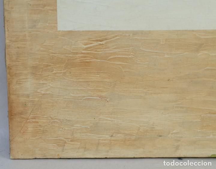 Arte: &Oacute;leo sobre lienzo Composici&oacute;n siglo XX - Foto 5