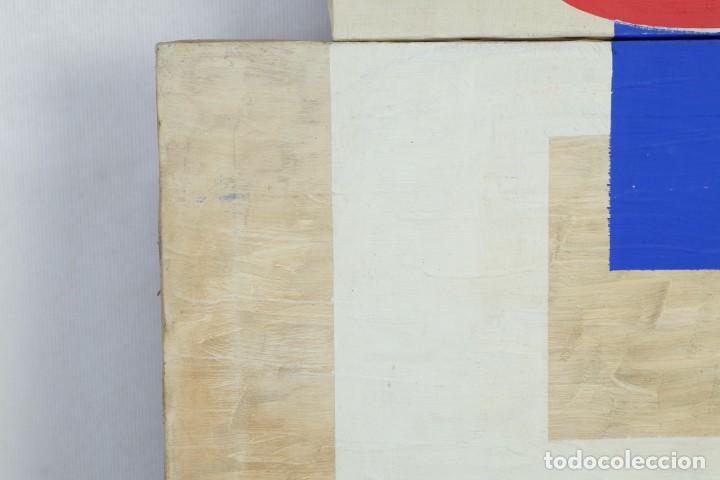 Arte: &Oacute;leo sobre lienzo Composici&oacute;n siglo XX - Foto 7