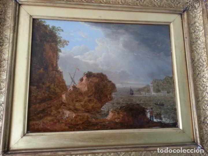 Arte: oleo lienzo Marina europea - Foto 1