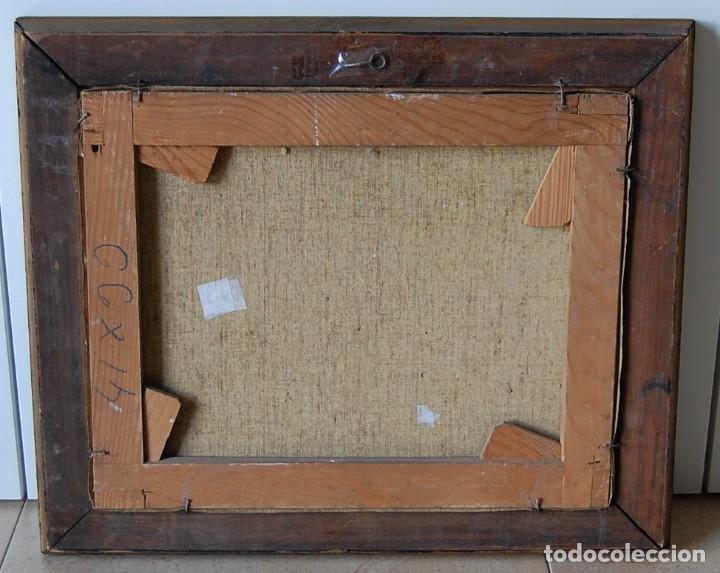 Arte: BODEG&Oacute;N DE UVAS Y PERAS. ORIGINAL FIRMADO EN 1949 - Foto 8