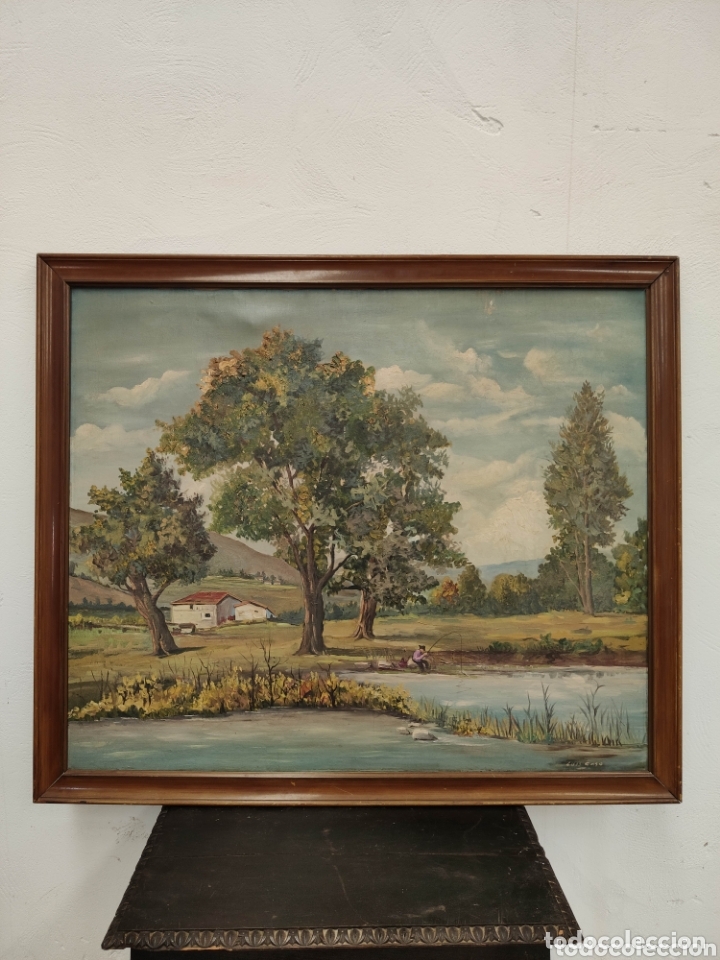 Arte: CUADRO &Oacute;LEO PINTOR LU&Iacute;S CASO - Foto 1