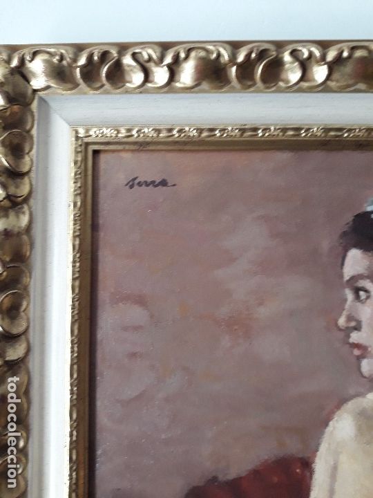 Arte: Francesc Serra Castellet, Una Joven - Foto 2