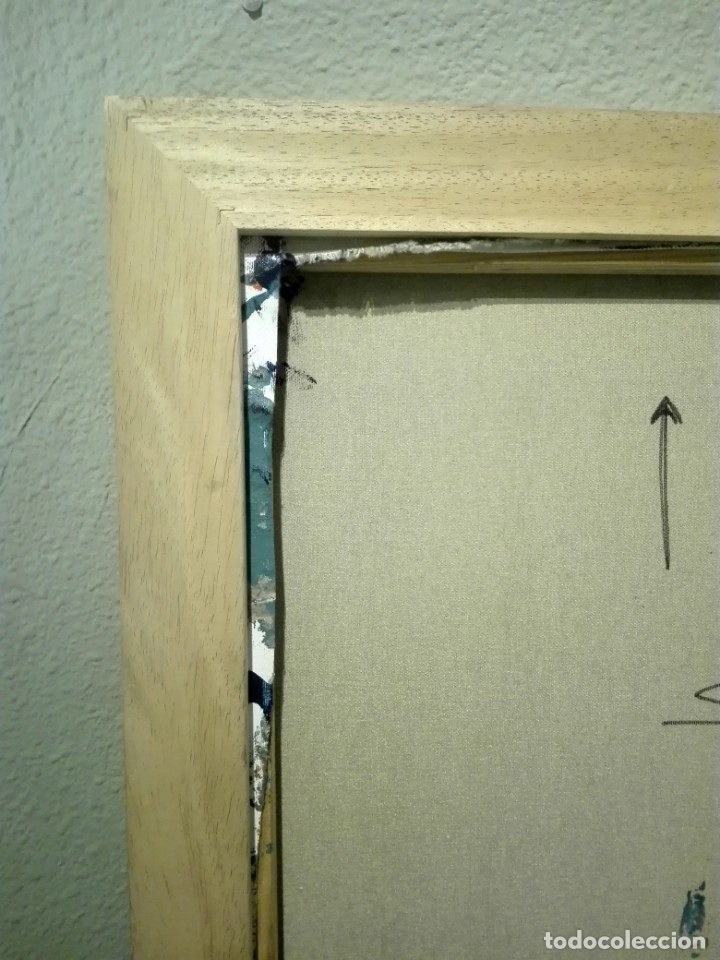 Arte: Acr&iacute;lico sobre lienzo. T&iacute;tulo ST/ P5-3. - Foto 11