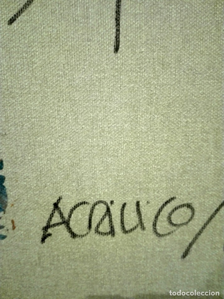 Arte: Acr&iacute;lico sobre lienzo. T&iacute;tulo ST/ P5-3. - Foto 13