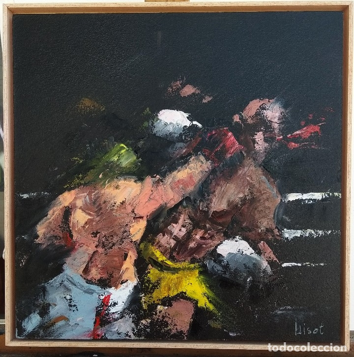 Arte: Combate a k.o. 2 &oacute;leos originales de boxeo - Foto 4