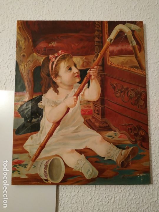Arte: Lienzo de finales del XIX - Foto 1