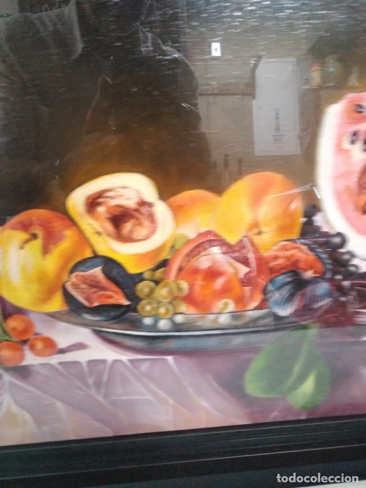Arte: Bodeg&oacute;n ,&oacute;leo sobre lienzo, autor desconocido - Foto 3