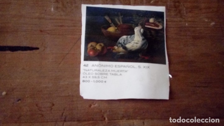 Arte: Pintura al &oacute;leo sobre tabla . - Foto 6