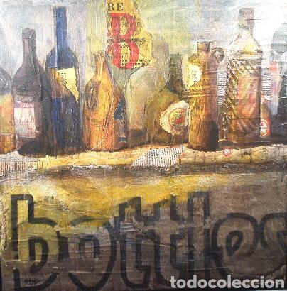 Arte: mateo collage (botellas 100x100) - Foto 1