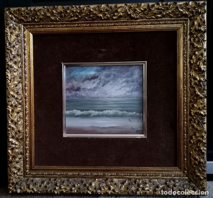 Arte: Par de Marinas al oleo - Foto 4