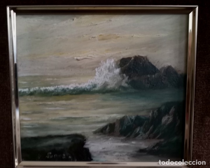 Arte: Par de Marinas al oleo - Foto 9