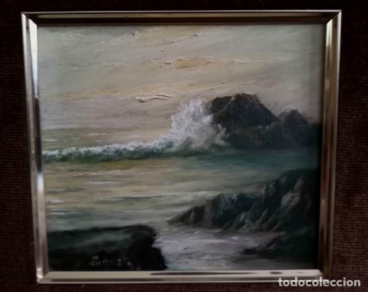 Arte: Par de Marinas al oleo - Foto 3