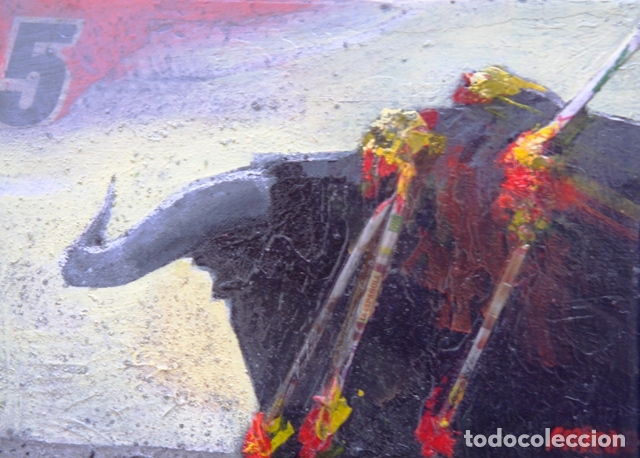 Arte: Mateo collage (Toro) 16x22 cms - Foto 1