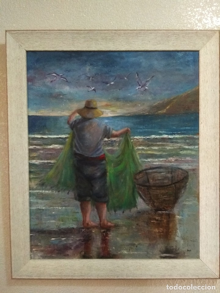 Arte: &Oacute;leo original de autor.Marina - Foto 5