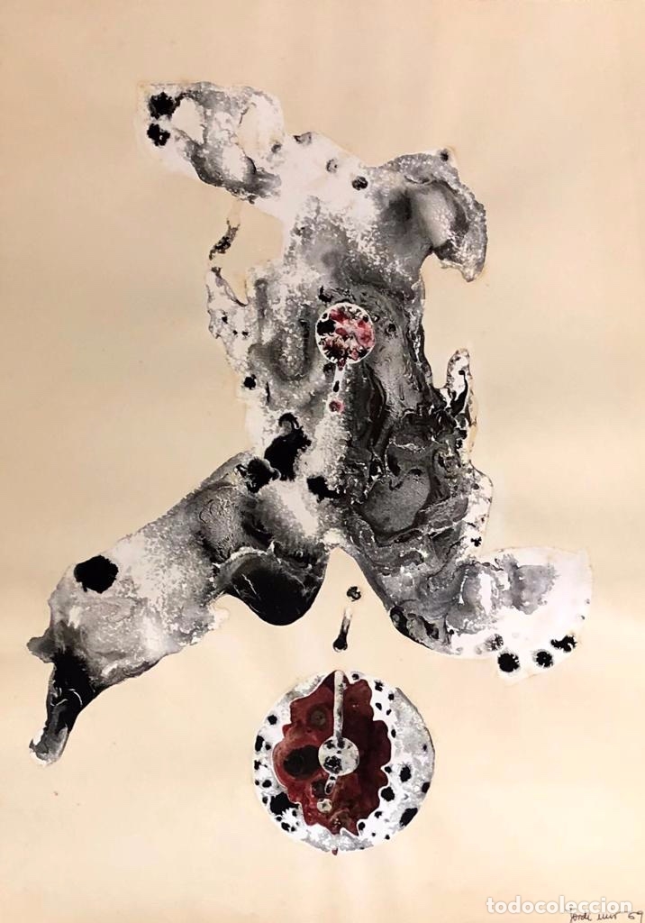 Kunst: JORDI MIR - T&Eacute;CNICA MIXTA SOBRE PAPEL -