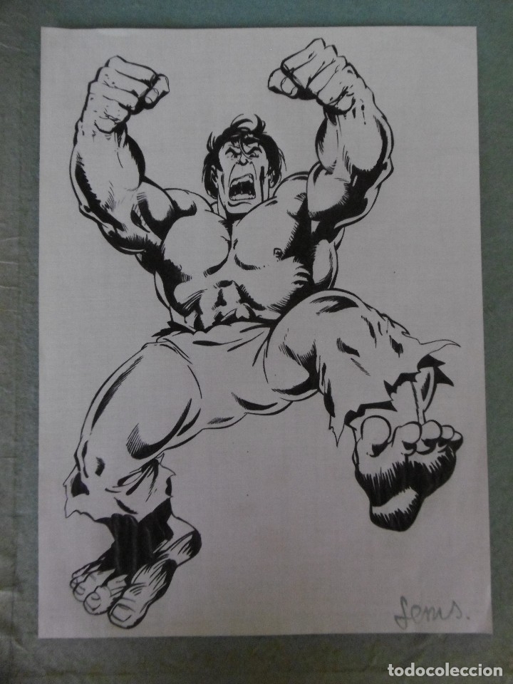 Arte: Dibujo. Hulk - Foto 1