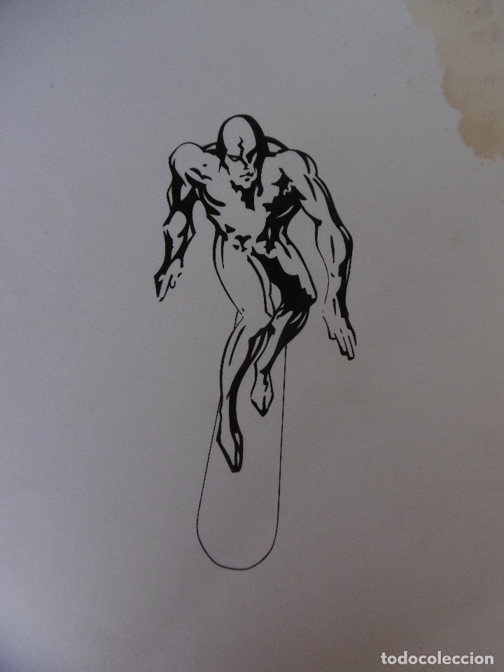 Arte: Dibujo. Silver Surfer - Foto 1