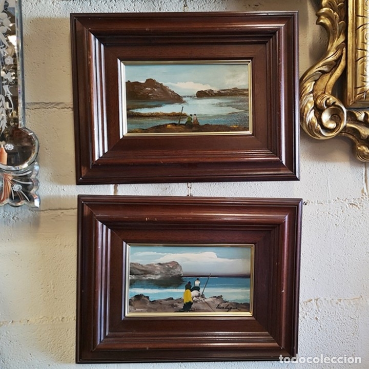 Arte: Pareja Cuadros Marinas - Foto 1