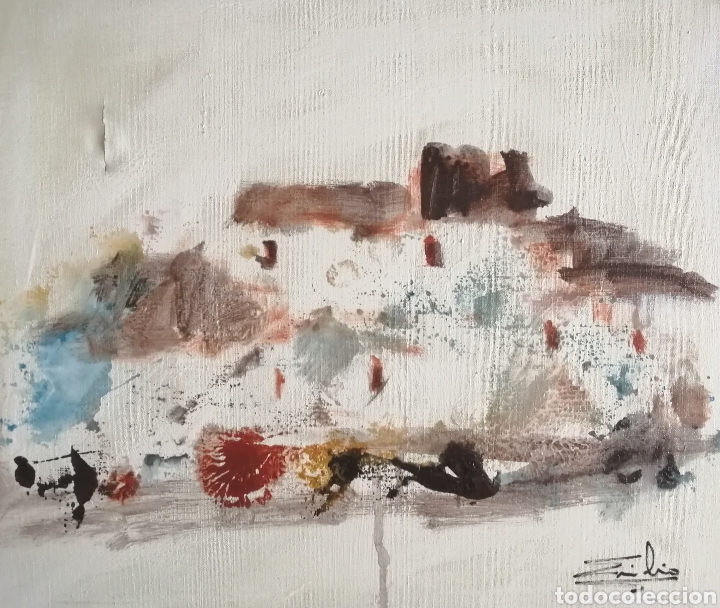 Arte: Emilio. &Oacute;leo sobre lienzo. - Foto 1