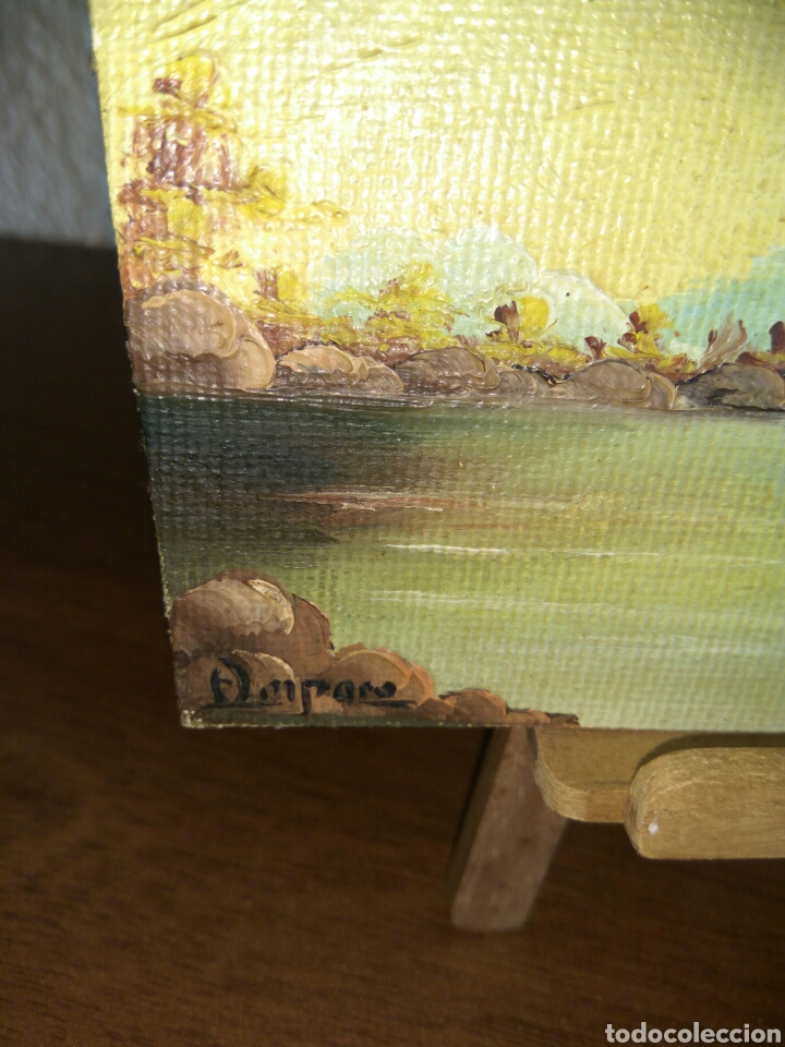 Arte: Cuadro peque&ntilde;o pintado al &oacute;leo - Foto 2