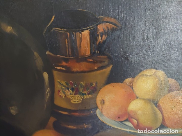 Arte: &Oacute;LEO SOBRE LIENZO BODEG&Oacute;N A&Ntilde;OS 50 - Foto 3