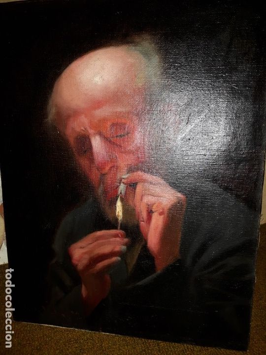 Arte: CUADRO OLEO LIENZO CATALAN - Foto 4