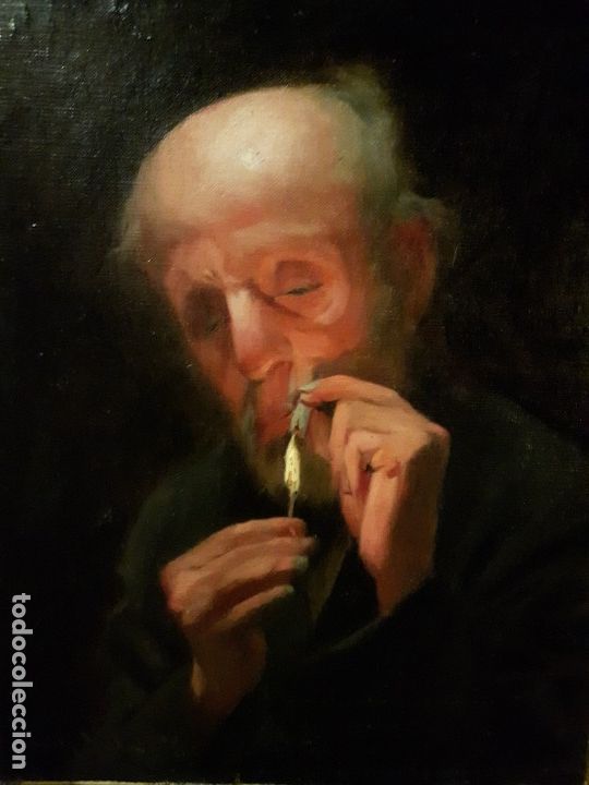Arte: CUADRO OLEO LIENZO CATALAN - Foto 5