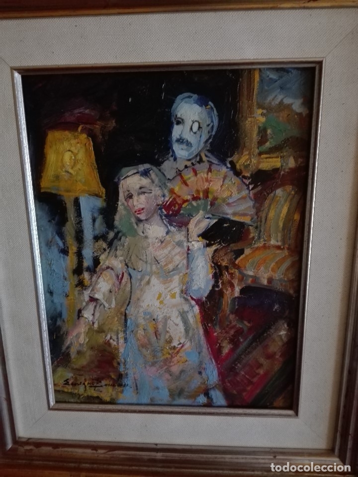 Arte: NOBLE CON MON&Oacute;CULO Y DAMA - Foto 1