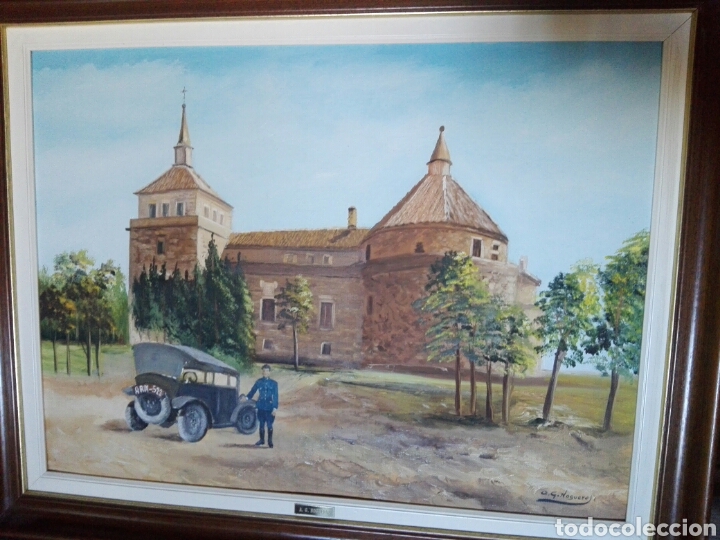 Kunst: Cuadro pintura al oleo A.G.Noguerol pintor murciano de Cehegin Murcia