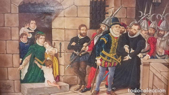 Arte: OLEO RENDICION DE BREDA SIGLO XIX - Foto 5