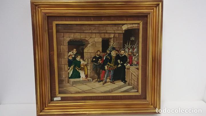 Arte: OLEO RENDICION DE BREDA SIGLO XIX - Foto 1