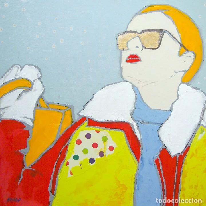 Arte: CHICA DE COMPRAS - Foto 1