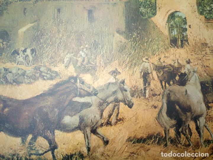 Arte: caballos con personas