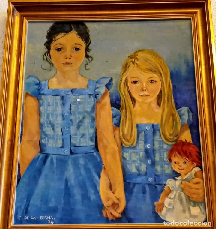 Arte: Concha de la Serna (1949) Ni&ntilde;as con mu&ntilde;eca