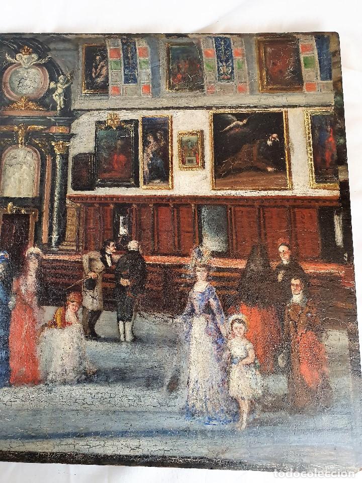 Arte: -OLEO ANTIGUO SOBRE TABLA - Foto 10