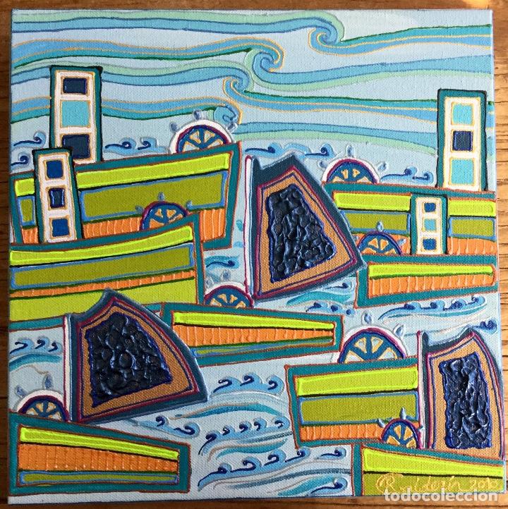 Arte: RUTH CALDER&Iacute;N (LPGC 1977) El puerto de la Luz - Foto 6