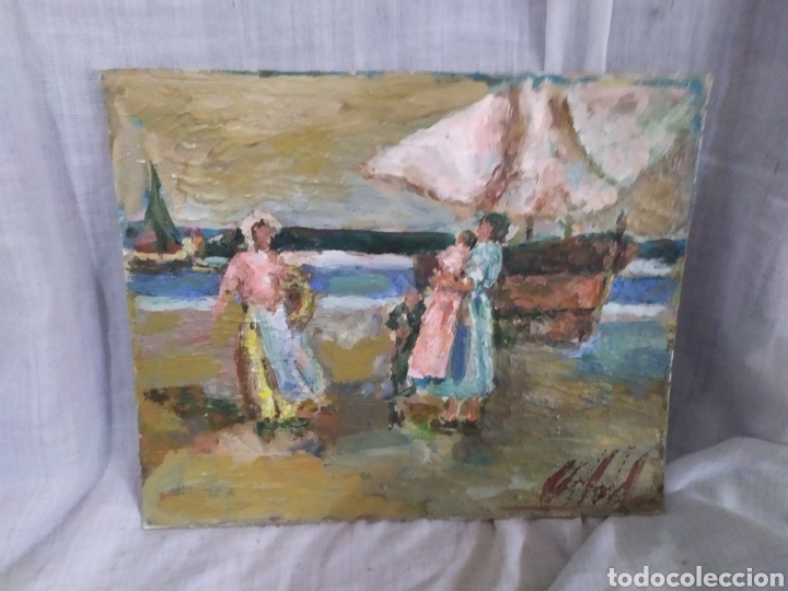 Arte: En la costa (original) - Foto 3