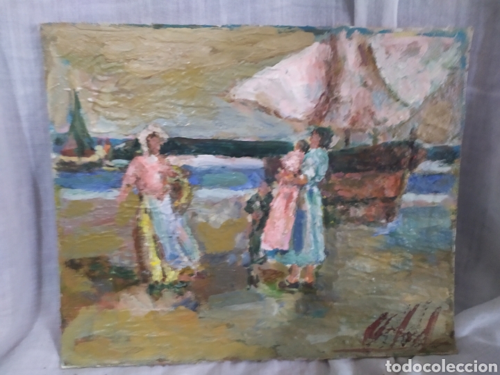 Arte: En la costa (original) - Foto 5