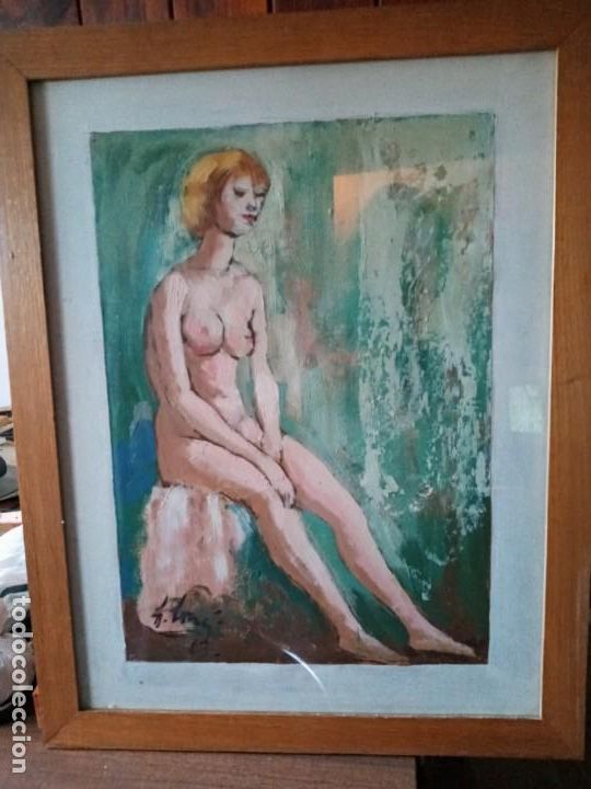Arte: G.Sainz Desnudo oleo