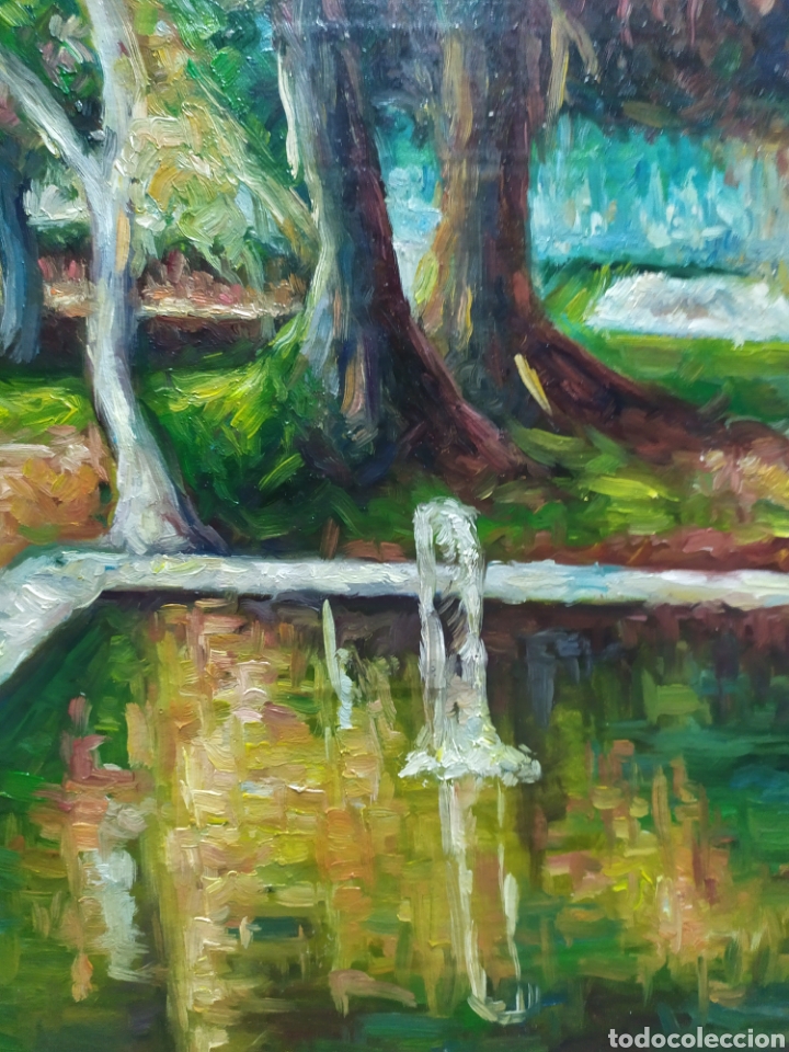 Arte: Junto a la fuente del parque (original) - Foto 7